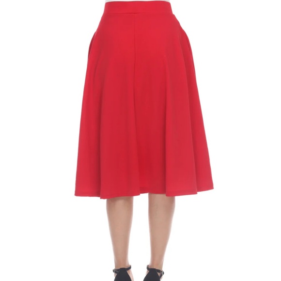Staple Red Women's Skirt - 2X - Picture 1 of 5